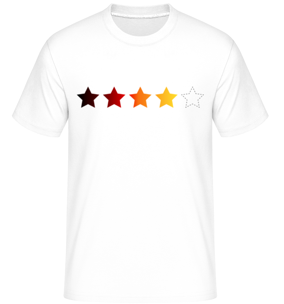 Deutschland 5 Sterne · Shirtinator Männer T-Shirt