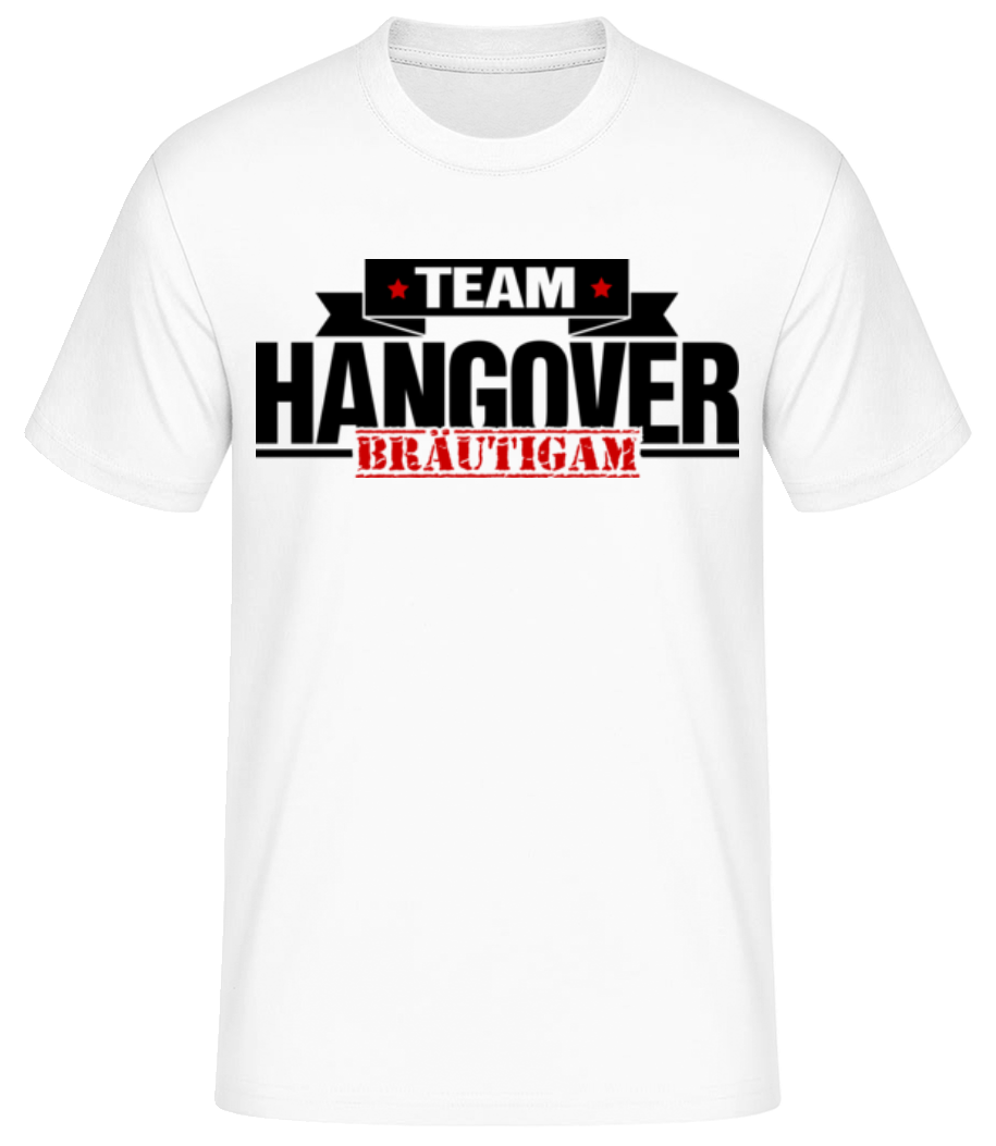 Team Hangover Bräutigam · Männer Basic T-Shirt