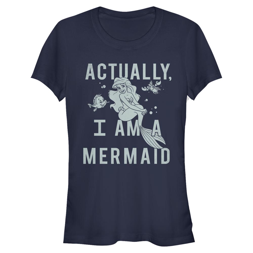 Disney - Ariel La Petite Sirène - Photo de groupe Actual Mermaid - Femme T-shirt