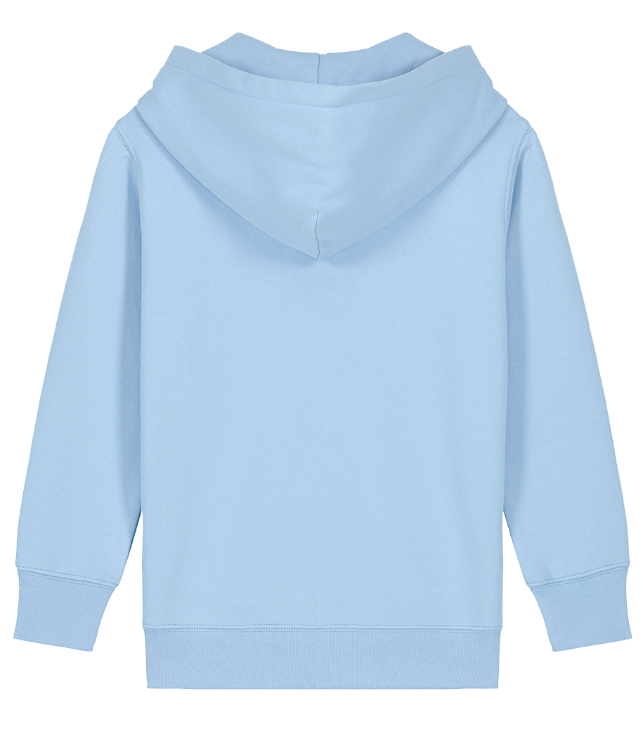 Veste en sweat bio pour enfants Stanley Stella 2.0 - Bleu clair - Derrière