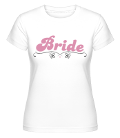 Bride Flowers - T-shirt Shirtinator femme - Blanc - Devant