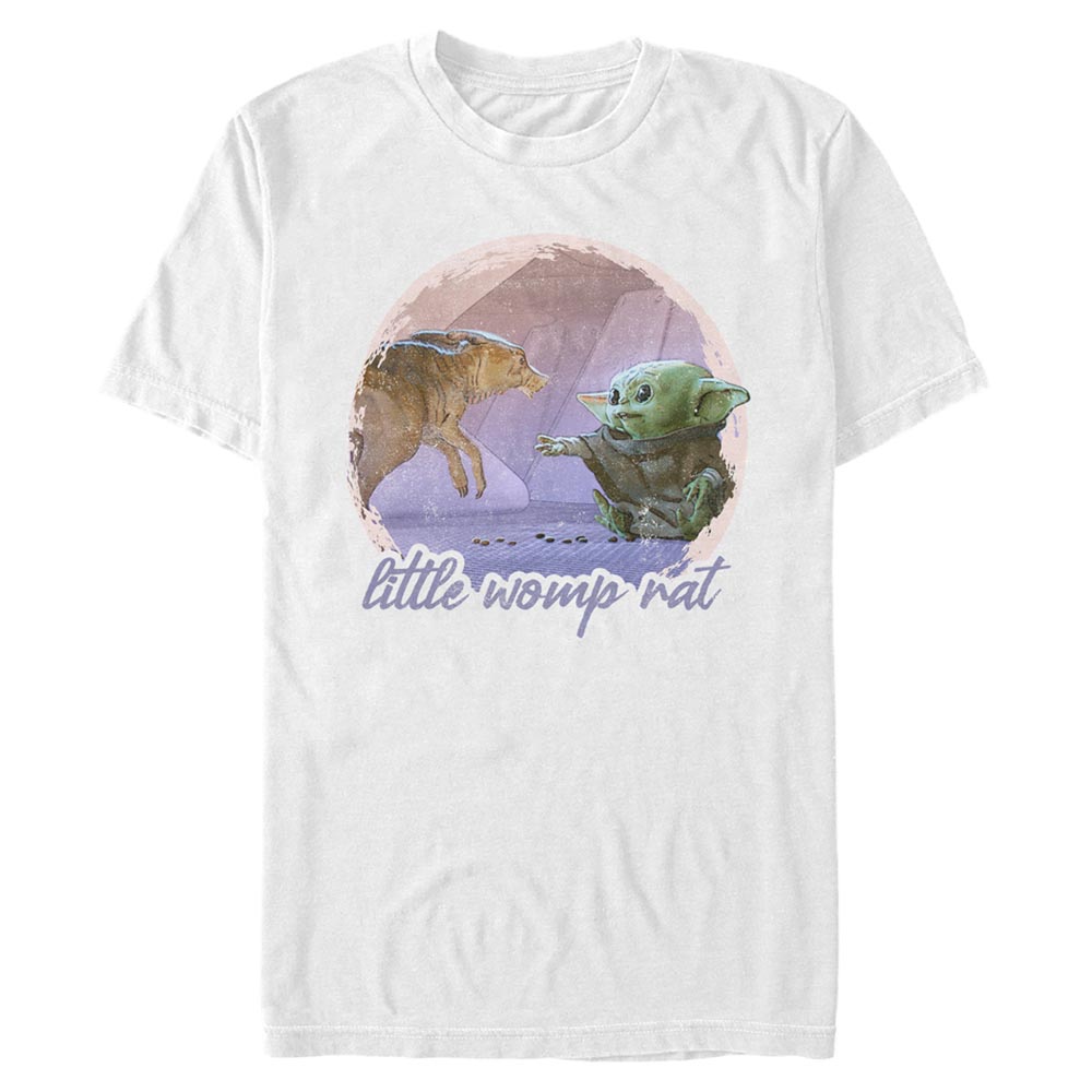 Aperçu: Star Wars - The Mandalorian - The Child Little Womp Rat - Homme T-shirt - Blanc - Devant