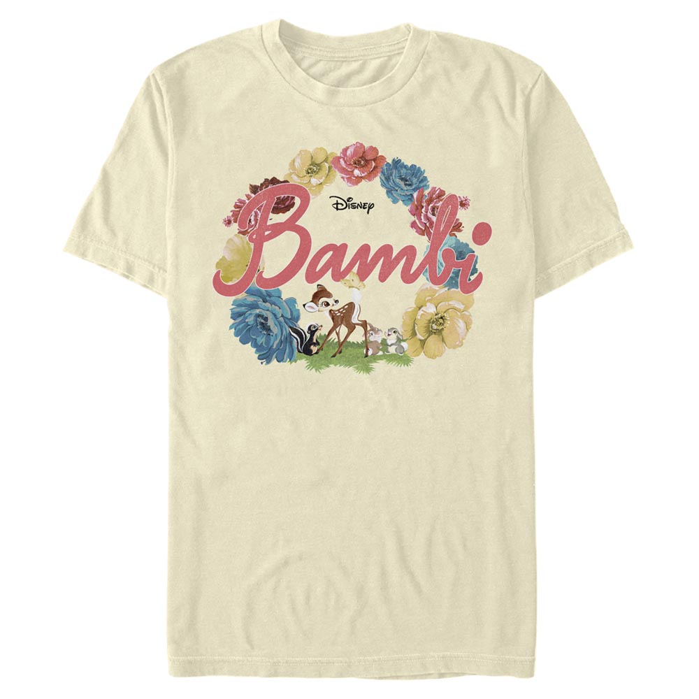 Disney Classics - Bambi - Photo de groupe Flowers - Homme T-shirt