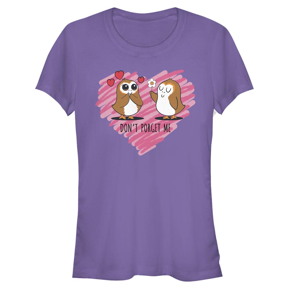 Star Wars - Le Réveil de la Force - Porg Dont et Me - Valentine's Day - Femme T-shirt