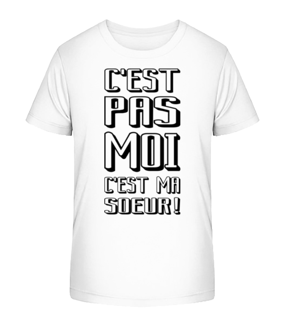 C'Est Ma Sœur · T-shirt bio Enfant Stanley Stella 2.0