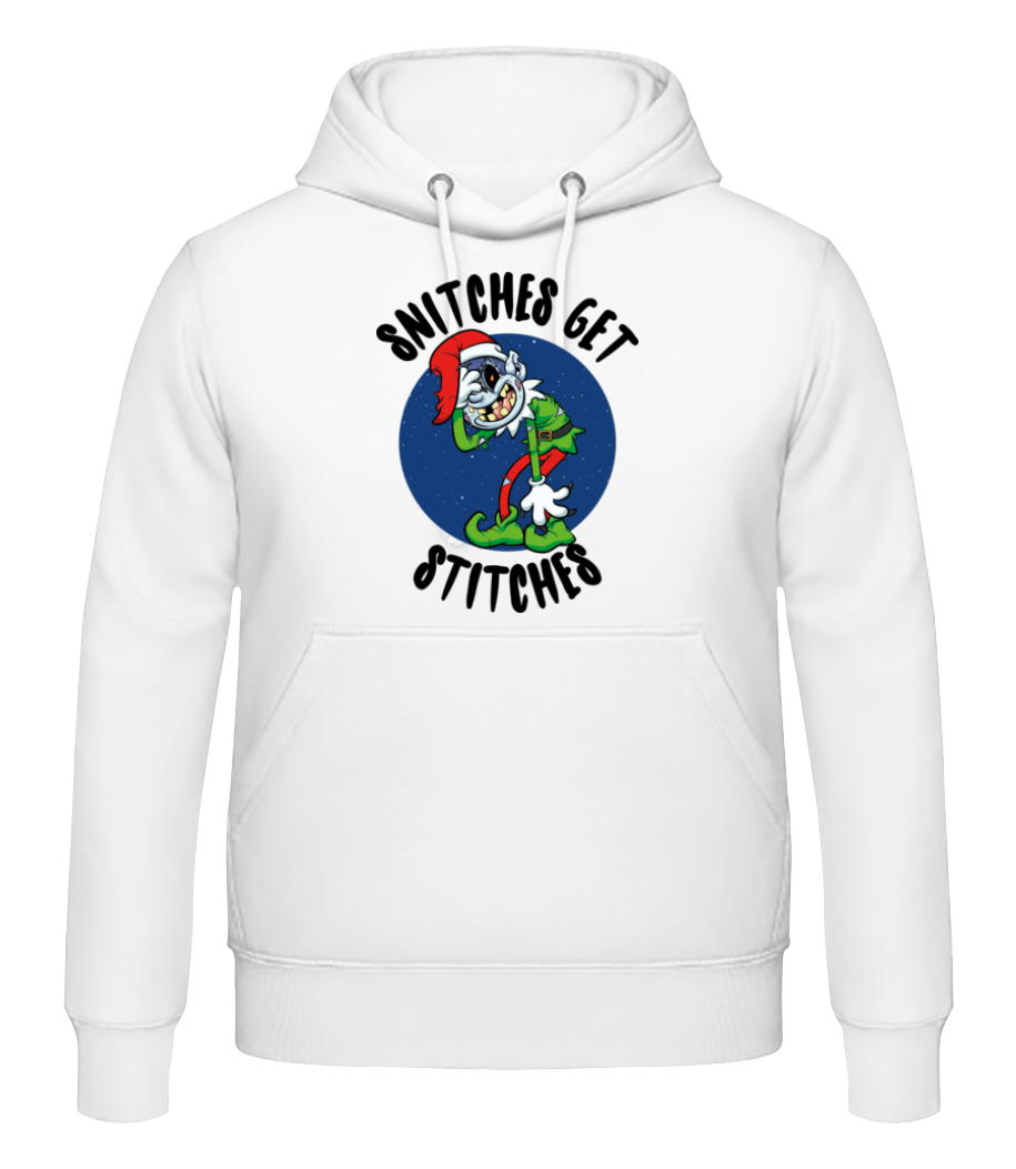 Snitches Get Stitches · Sweat à capuche Homme