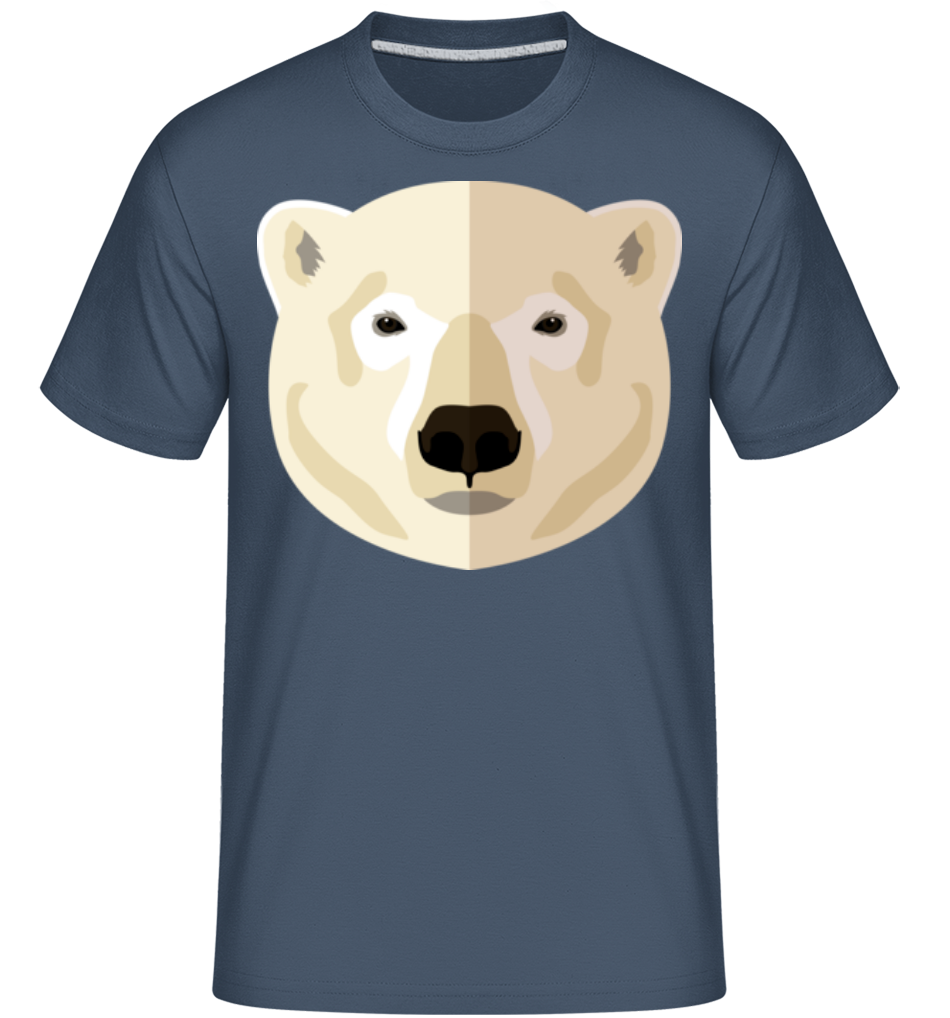 Ours Blanc Comic Ombre ·  T-Shirt Shirtinator homme