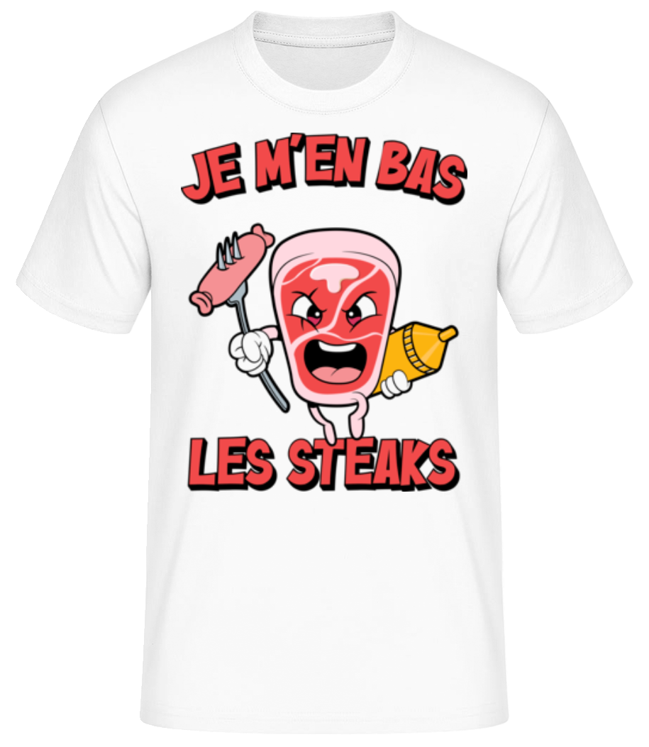 Je M’en Bas Les Steaks · T-shirt standard Homme
