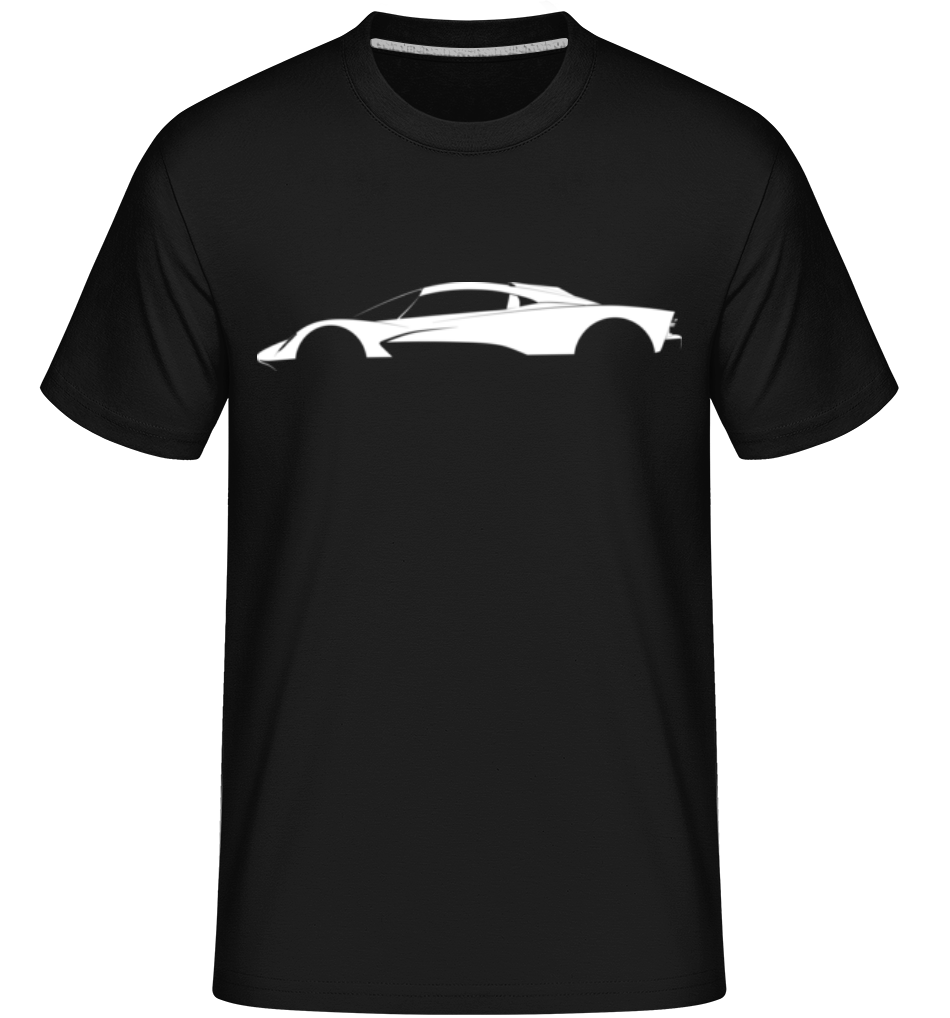 Aperçu: 'Aston Martin Valhalla' Silhouette -  T-Shirt Shirtinator homme - Noir - Devant
