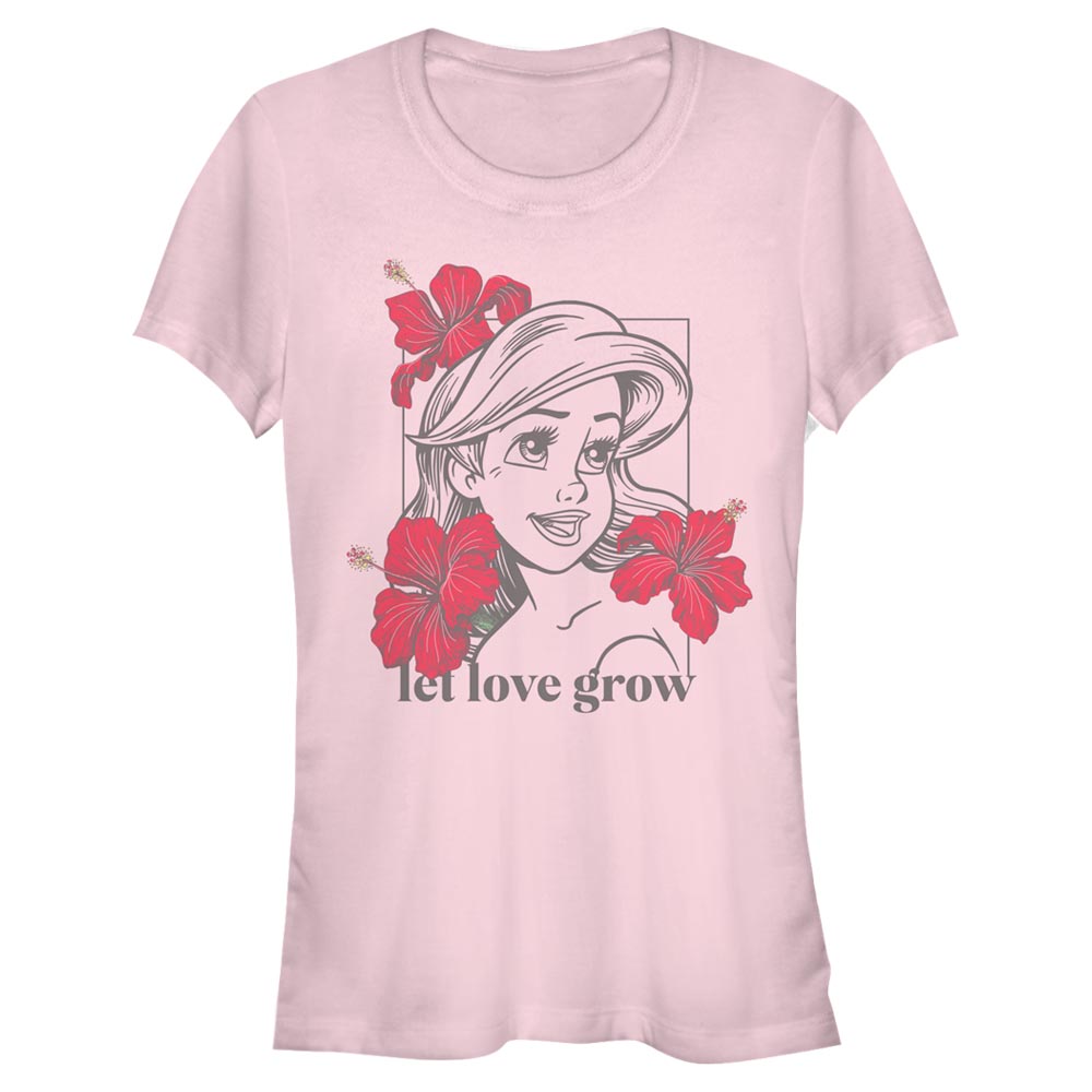 Disney - Ariel La Petite Sirène - Ariel La Petite Sirène Floral - Femme T-shirt