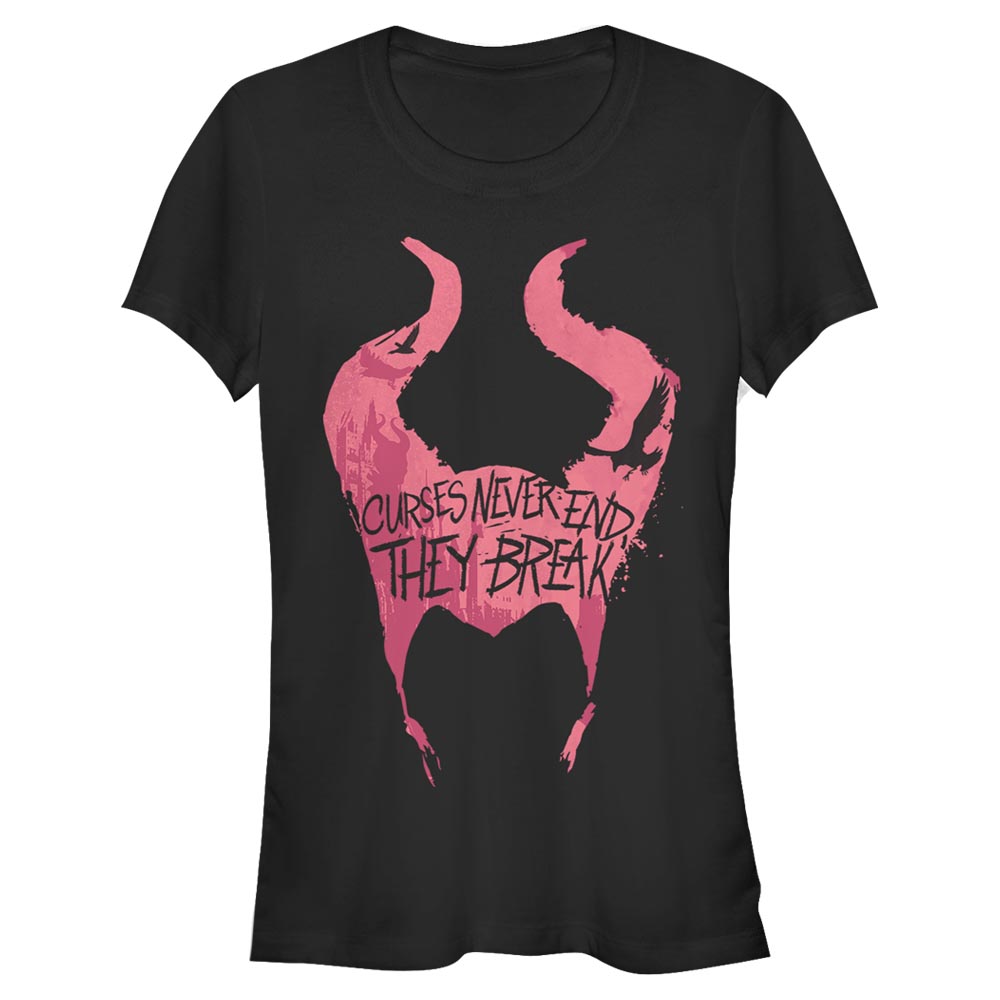 Disney - Maléfique Le Pouvoir du Mal - Symbole Cursed - Femme T-shirt