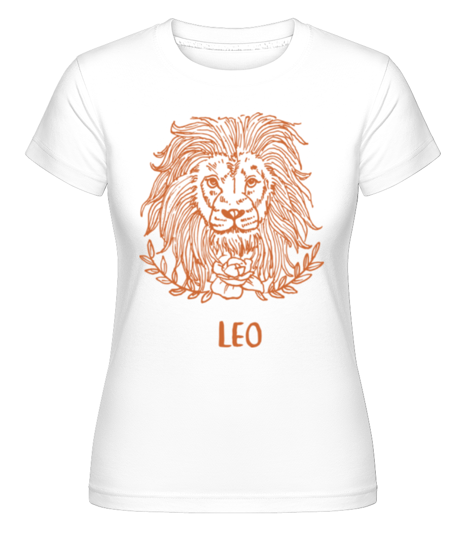 Scribble Style Zodiac Sign Leo ·  T-shirt Shirtinator femme