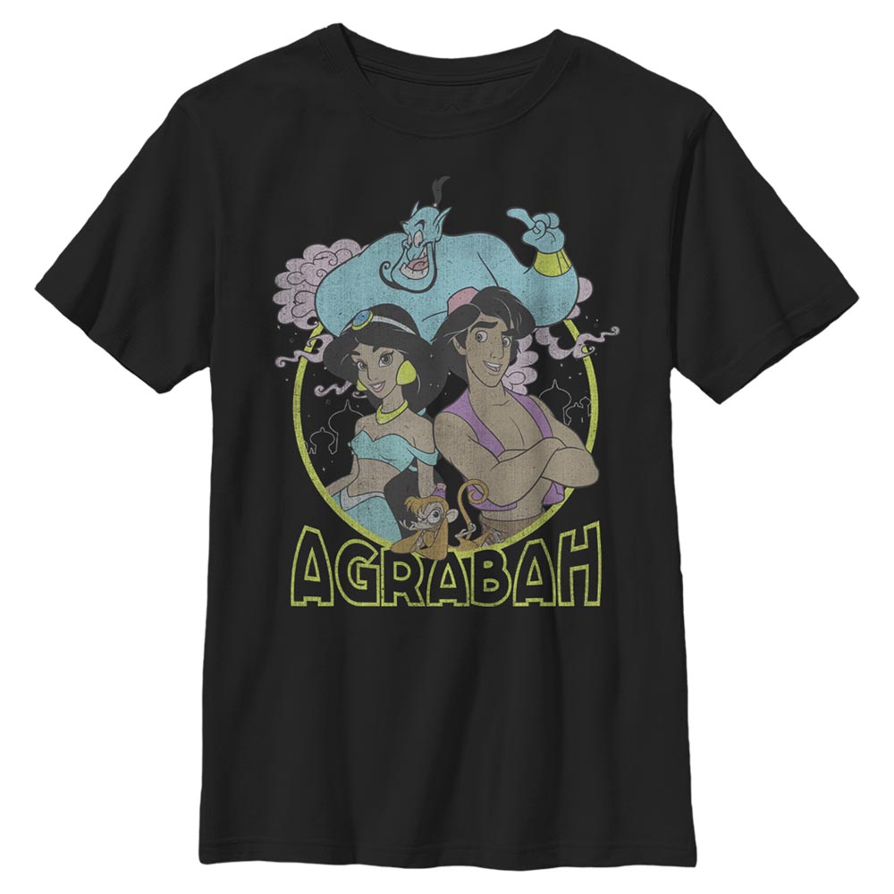 Disney - Aladin - Photo de groupe Grunge Agrabah - Enfant T-shirt