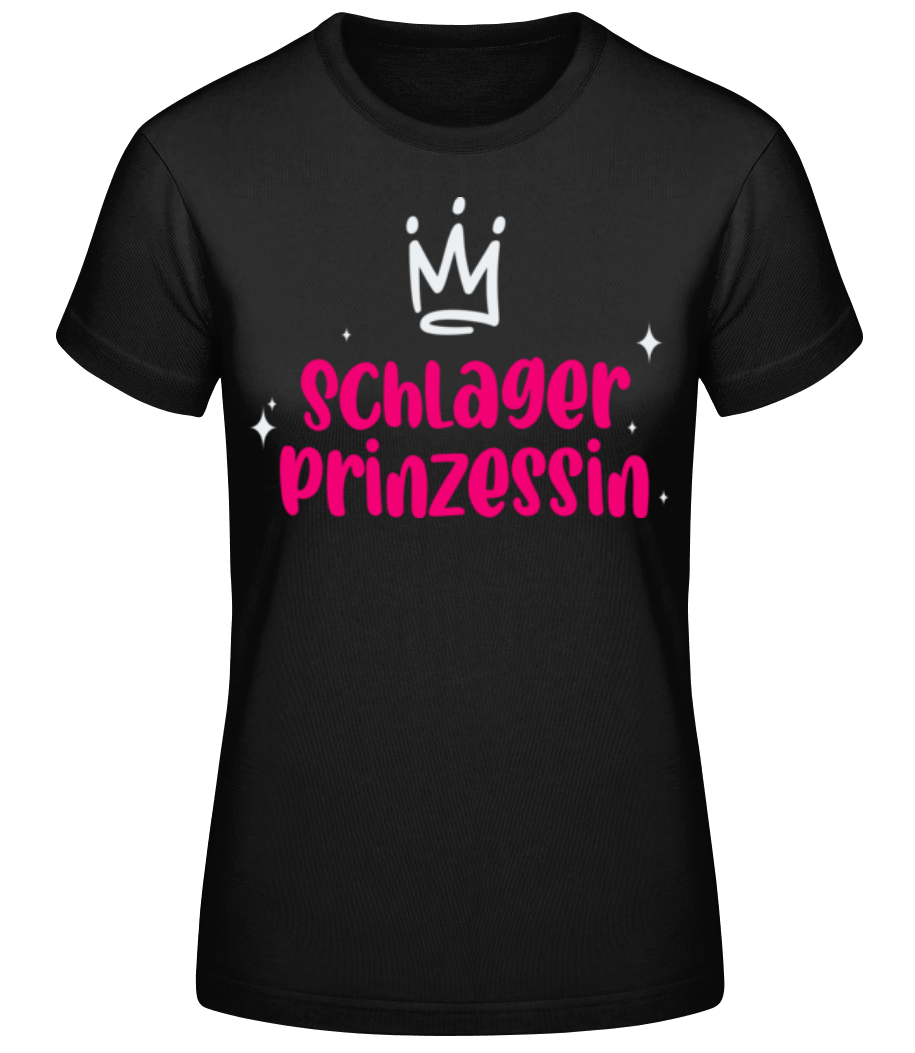 Schlager Prinzessin · Frauen Basic T-Shirt