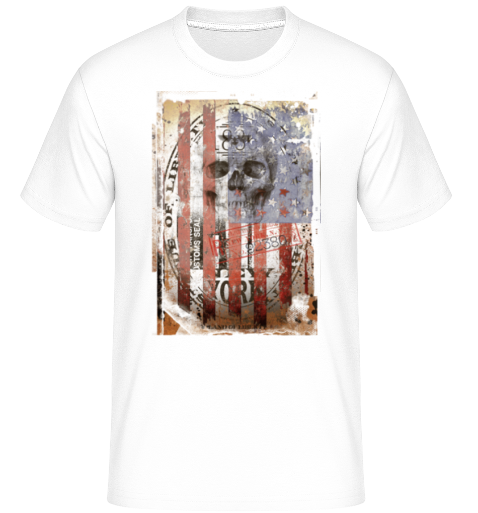 Crâne De New York ·  T-Shirt Shirtinator homme