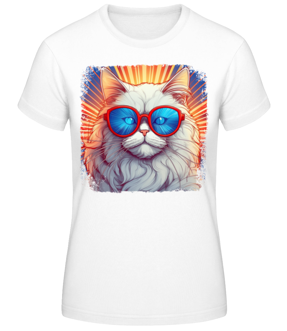 Chat Persan Look Hippie · T-shirt standard Femme