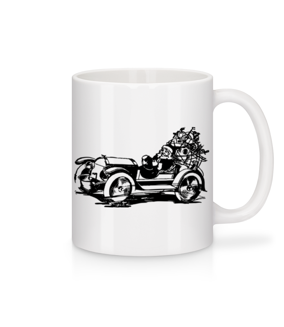 Noël Oldtimer · Mug en céramique blanc