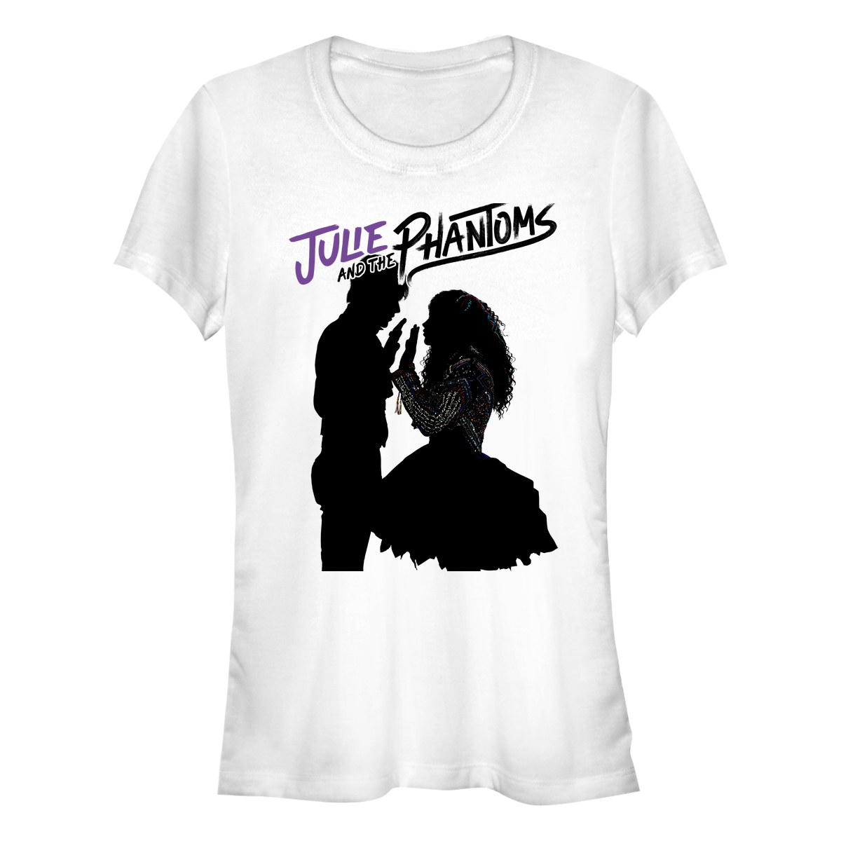 Netflix - Julie And The Phantoms - Photo de groupe Silhouette Phantoms - Femme T-shirt