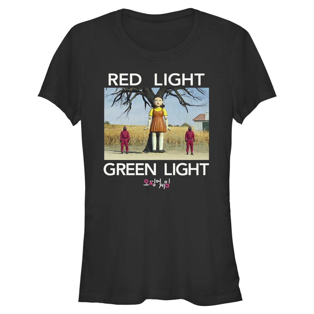 Netflix - Squid Game - Doll & Guards Red Light Green Light - Femme T-shirt