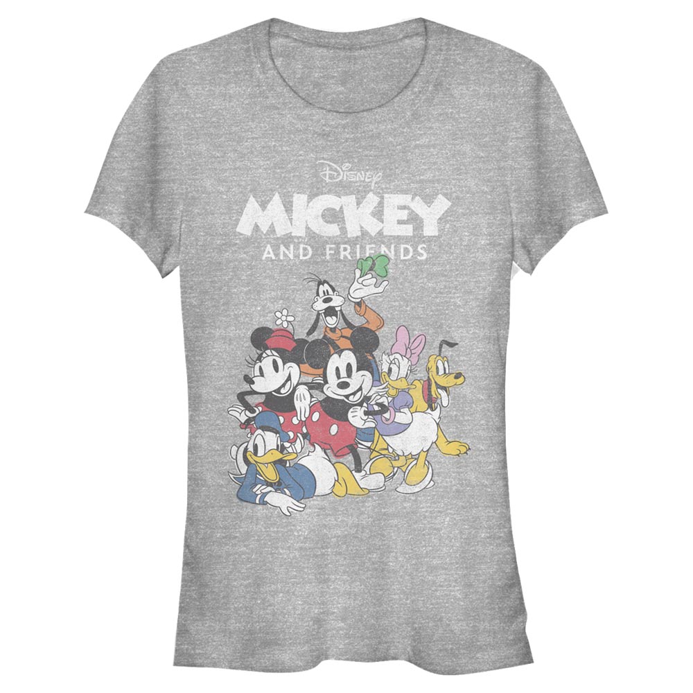 Disney Classics - Mickey Mouse - La Bande à Mickey Mickey Freinds Group - Femme T-shirt