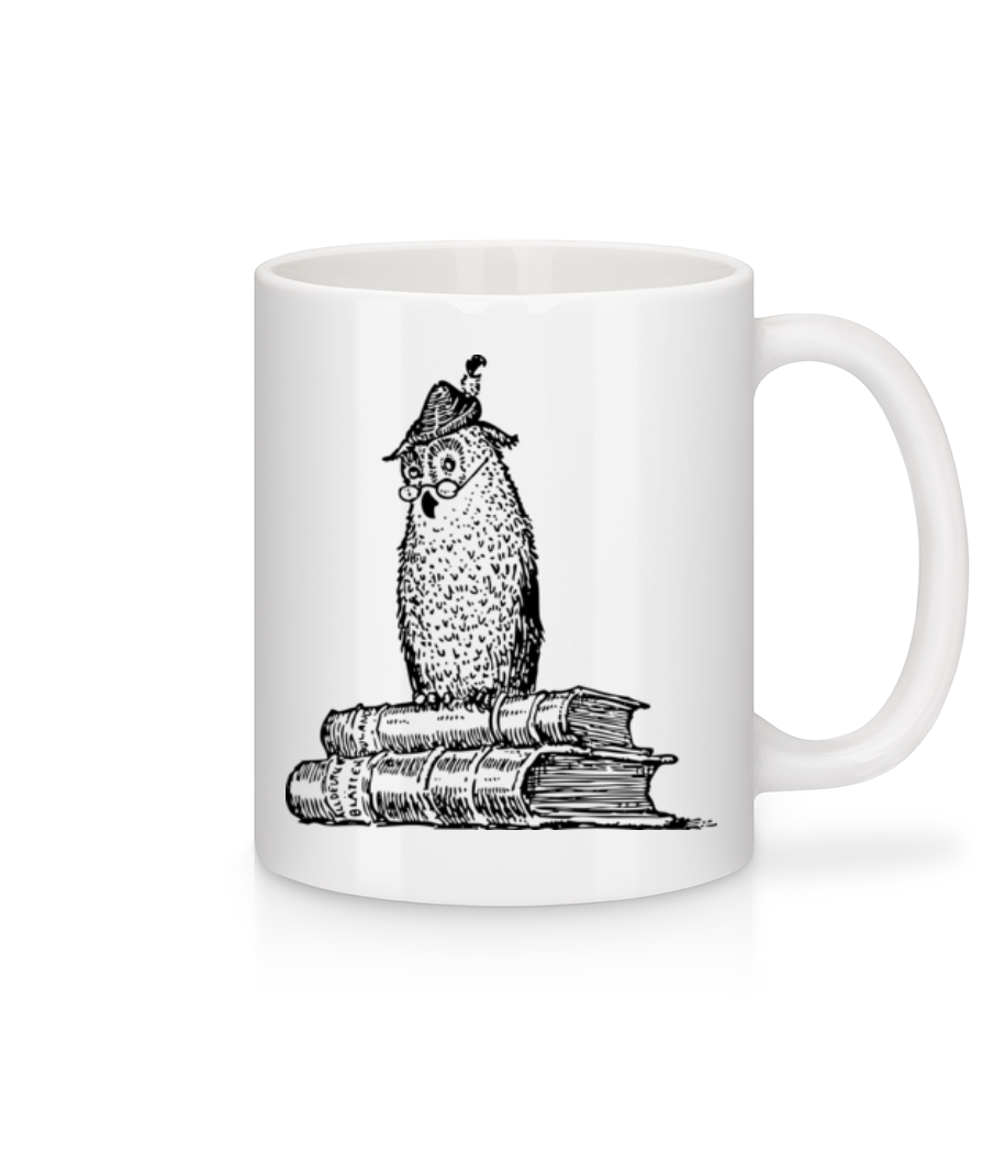 Chouette Enseignant · Mug en céramique blanc