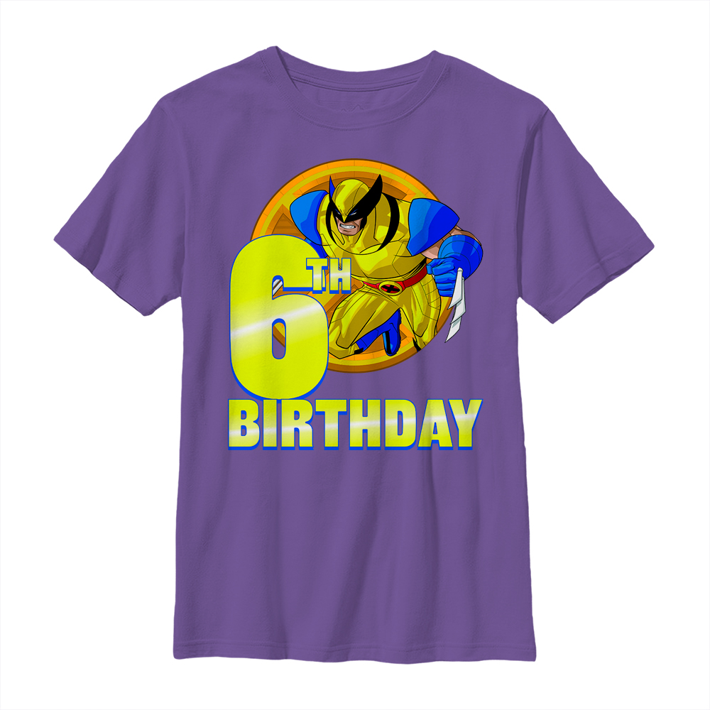 Marvel - X-Men - Wolverine 6th Clawed Birthday - Birthday - Enfant T-shirt