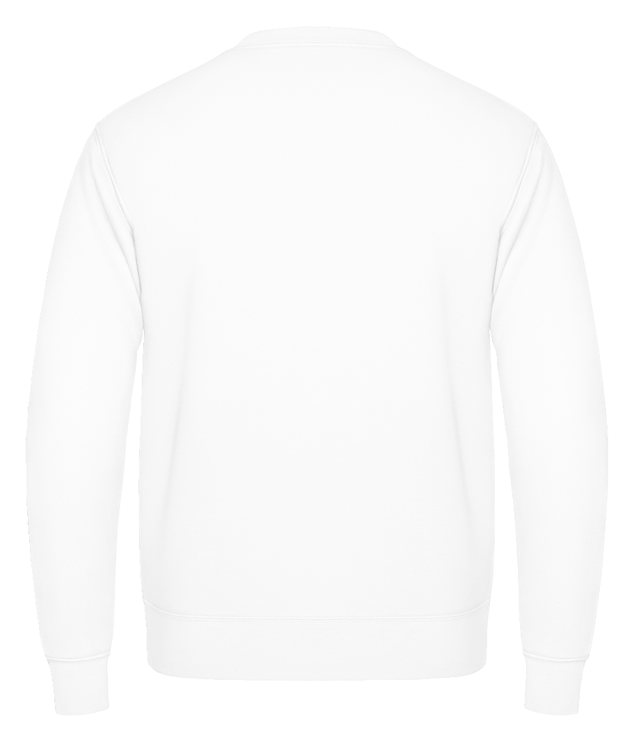 Aperçu: Si Papa Ne Peut Pas Le Réparer - Sweatshirt Homme AWDis - Blanc - Hinten
