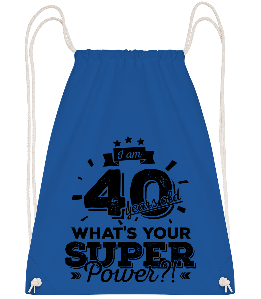40 Years Super Power · Sac à dos sport