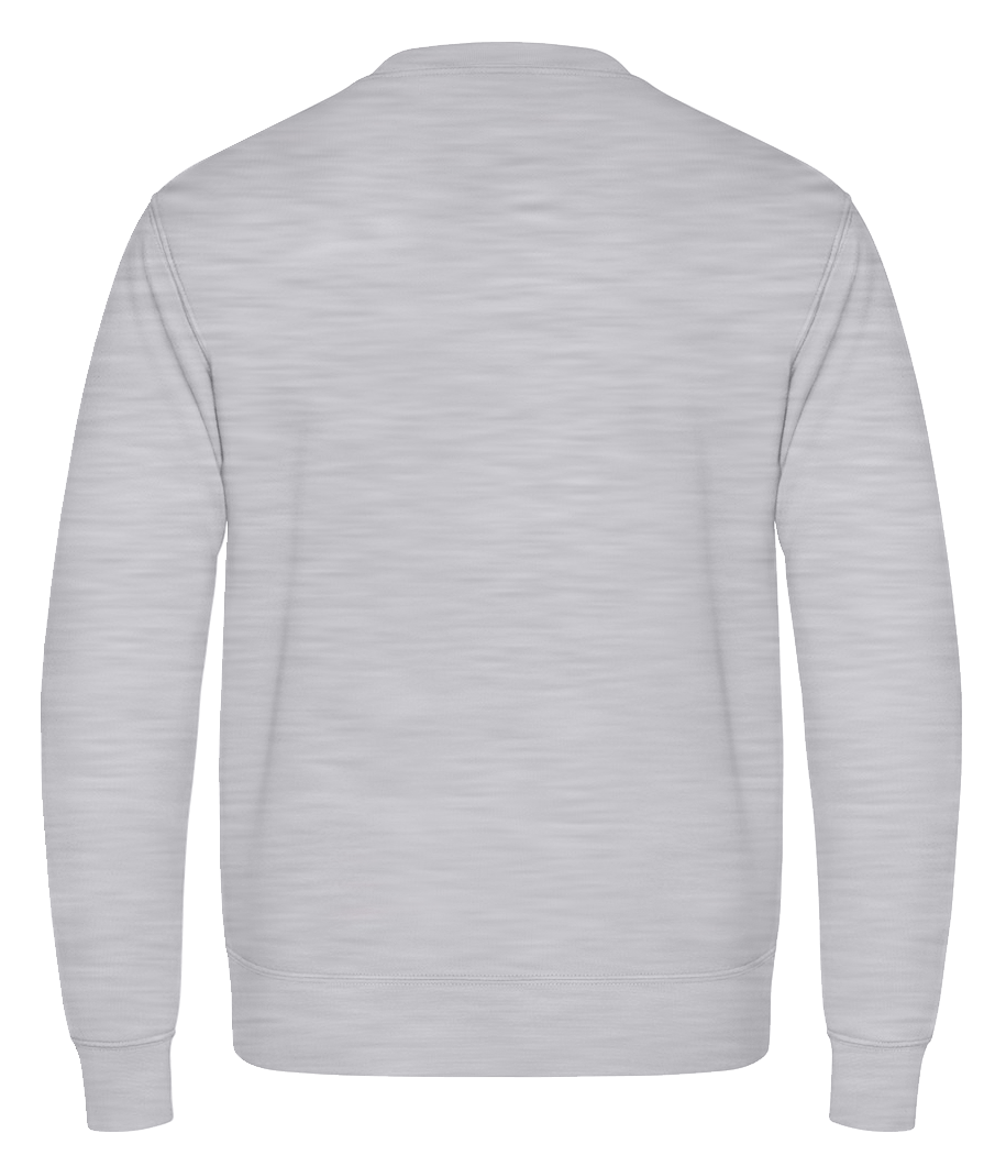 Partner in crime - Sweatshirt Homme - Gris chiné - Derrière