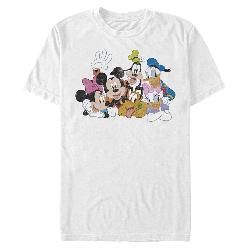 Disney Classics - Mickey Mouse - Photo de groupe Mickey Group - Homme T-shirt