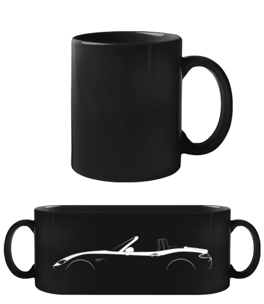 'Mazda MX-5 Miata ND' Silhouette · Tasse Noire