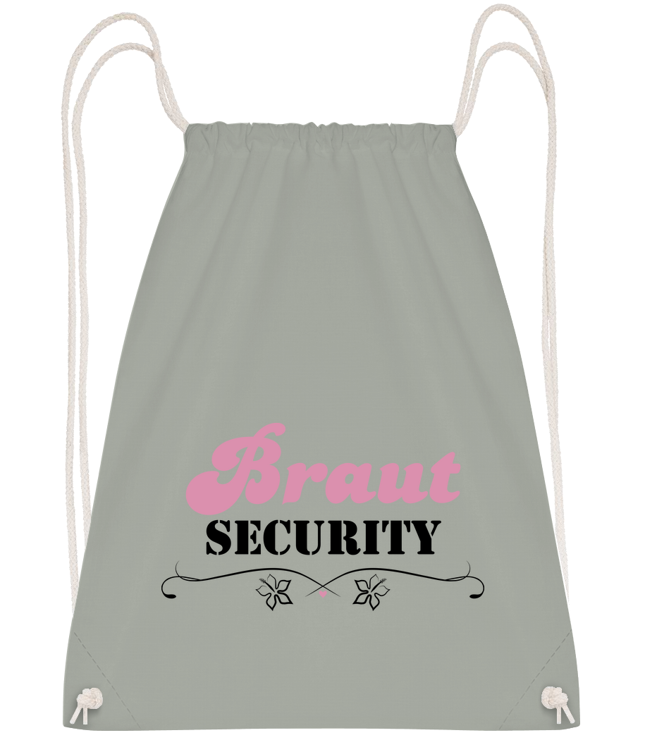 Braut Security - Turnbeutel - Anthrazit - Vorn