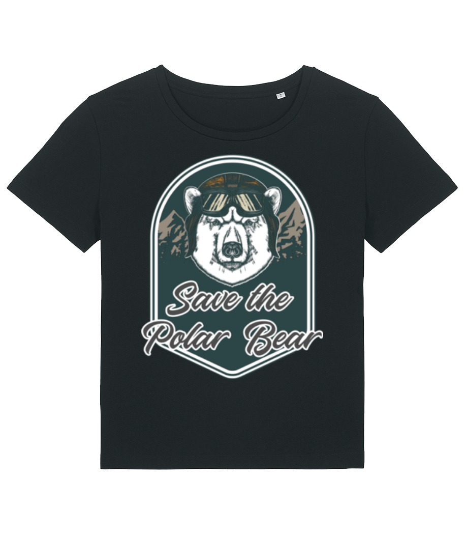 Save The Polar Bear · T-shirt bio Femme Stanley Stella 2.0