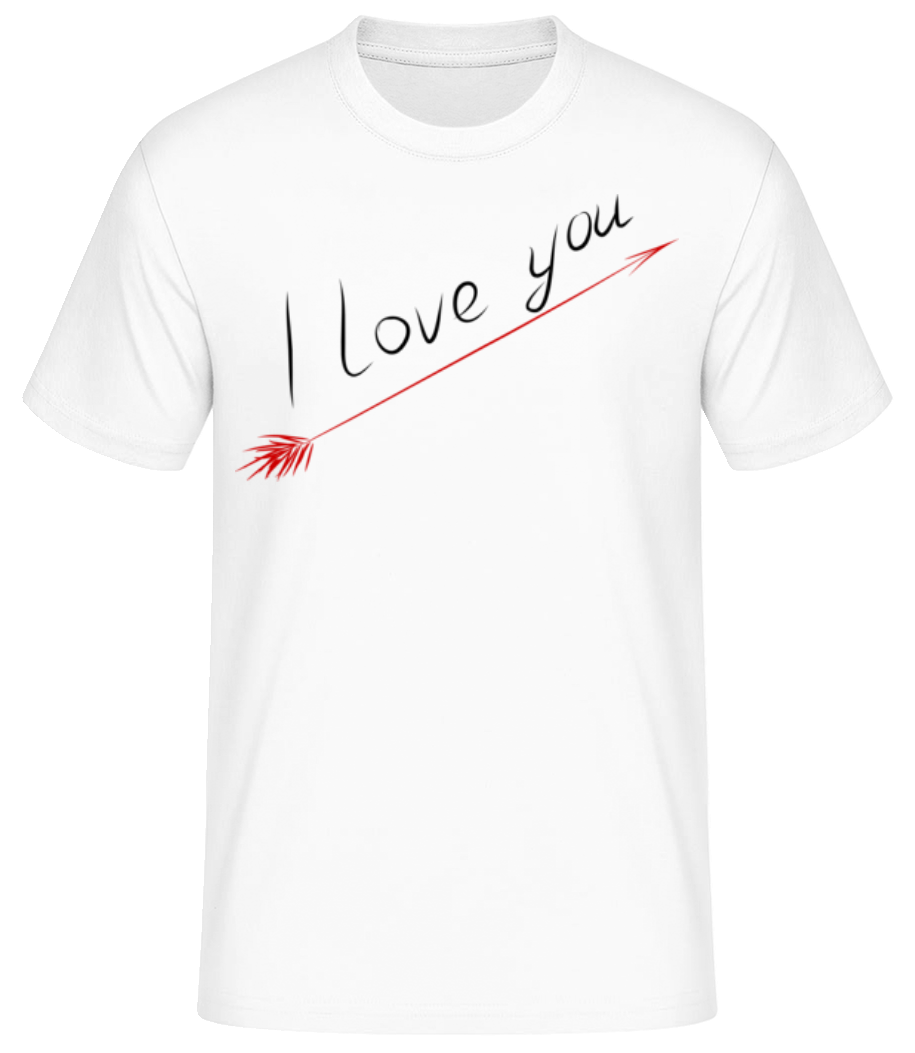 I Love You - T-shirt standard Homme - Blanc - Devant