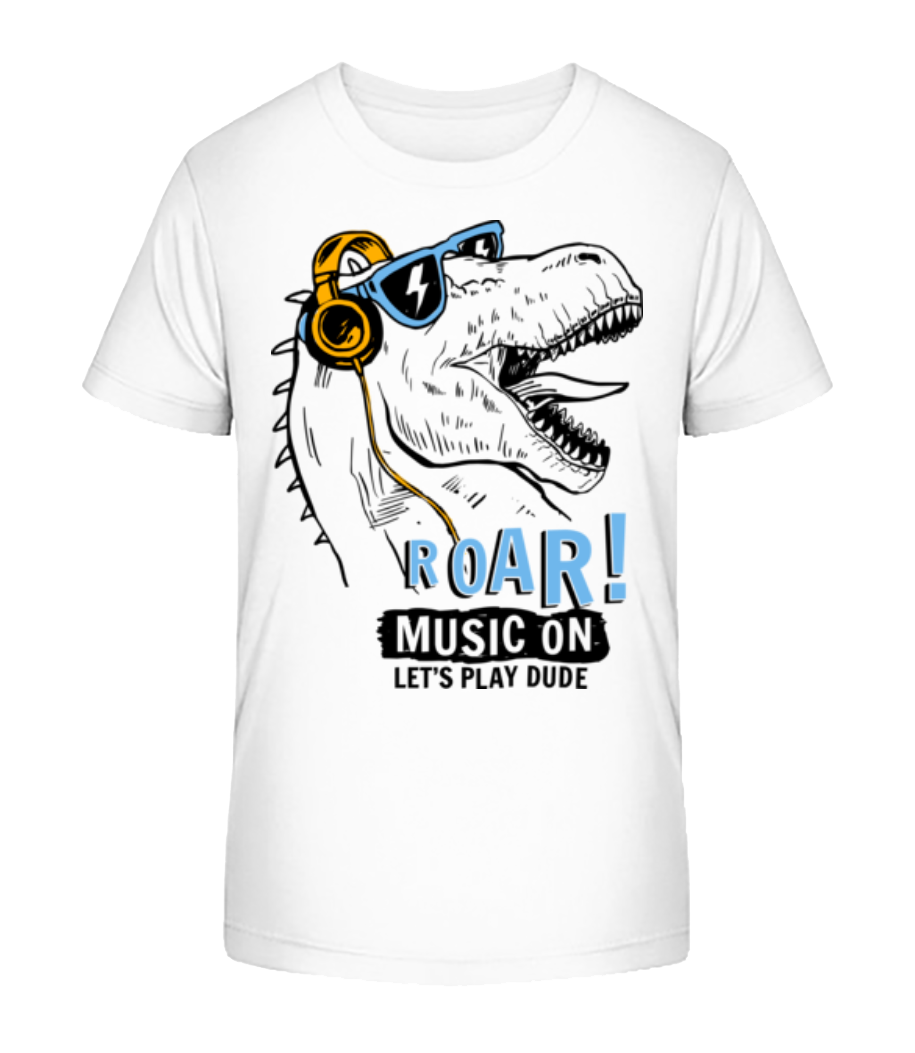 Music On Dino · T-shirt bio Enfant Stanley Stella 2.0