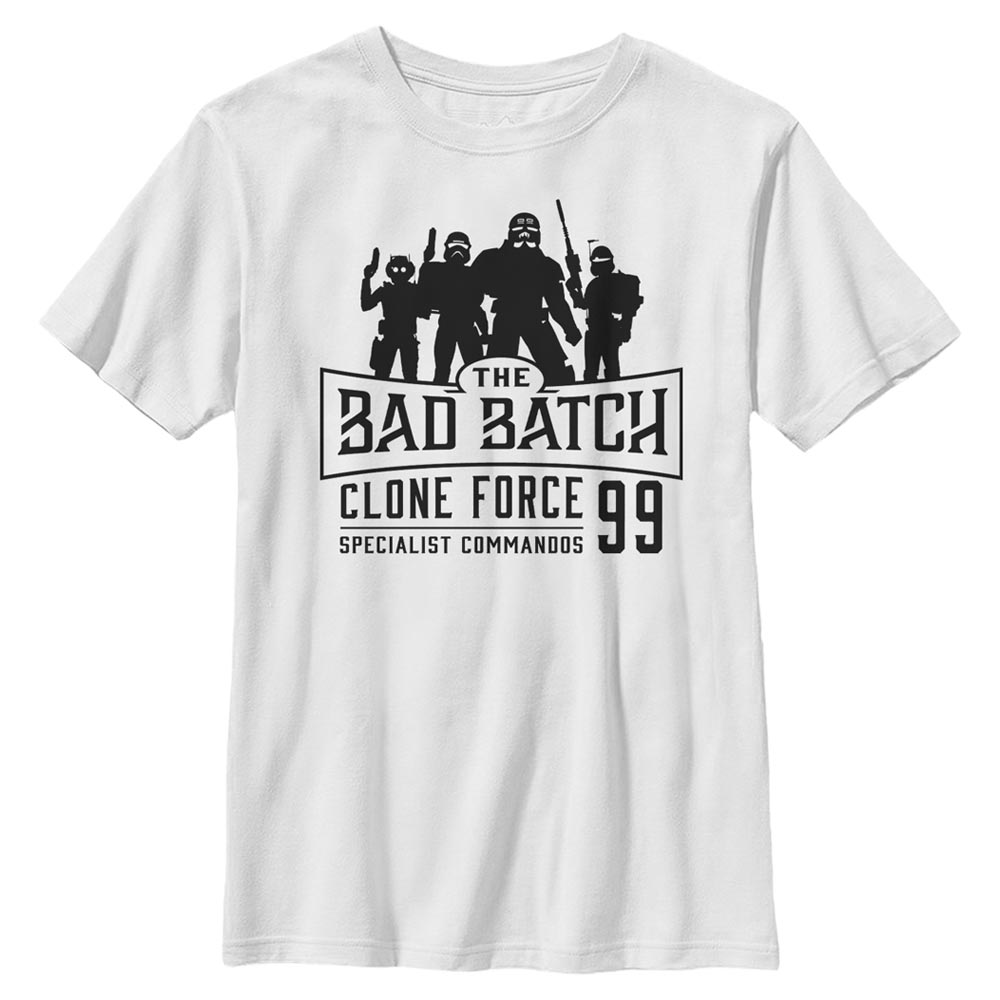 Star Wars - The Clone Wars - Gruppe Bad Batch Emblem - Kinder T-Shirt