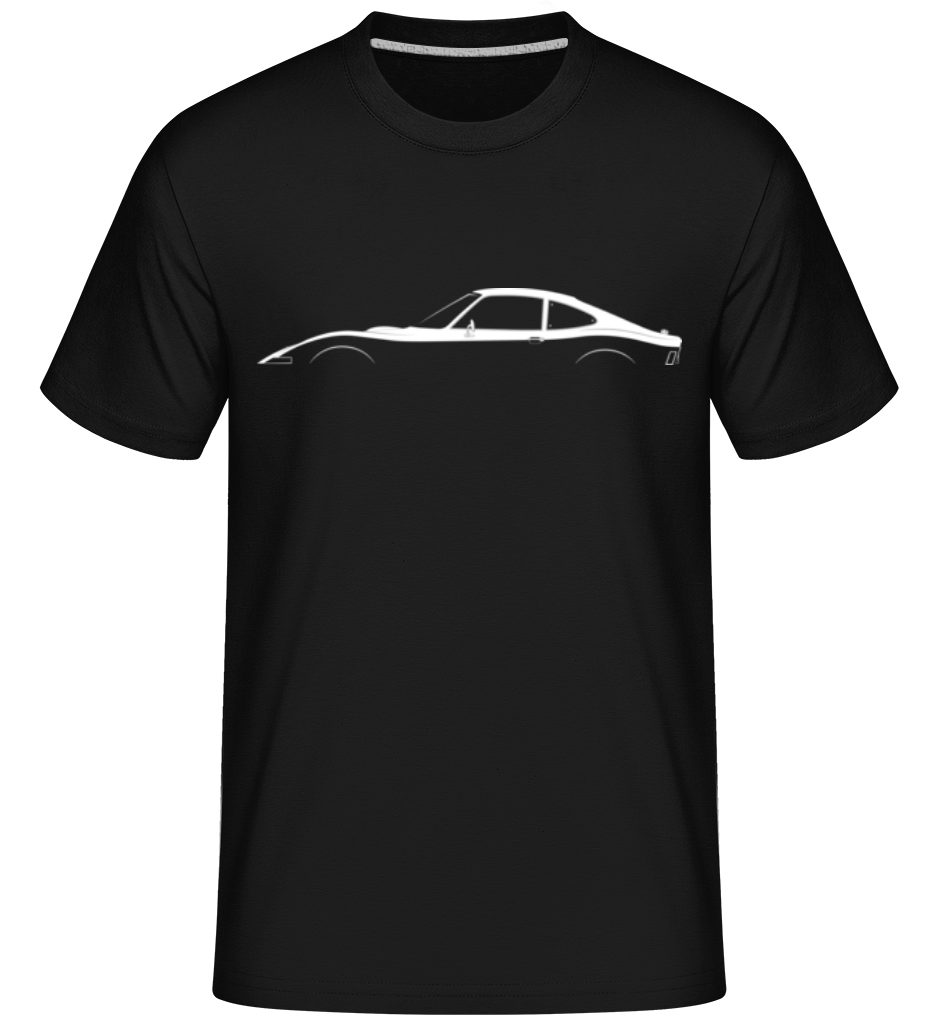 'Opel GT' Silhouette -  T-Shirt Shirtinator homme - Noir - Devant