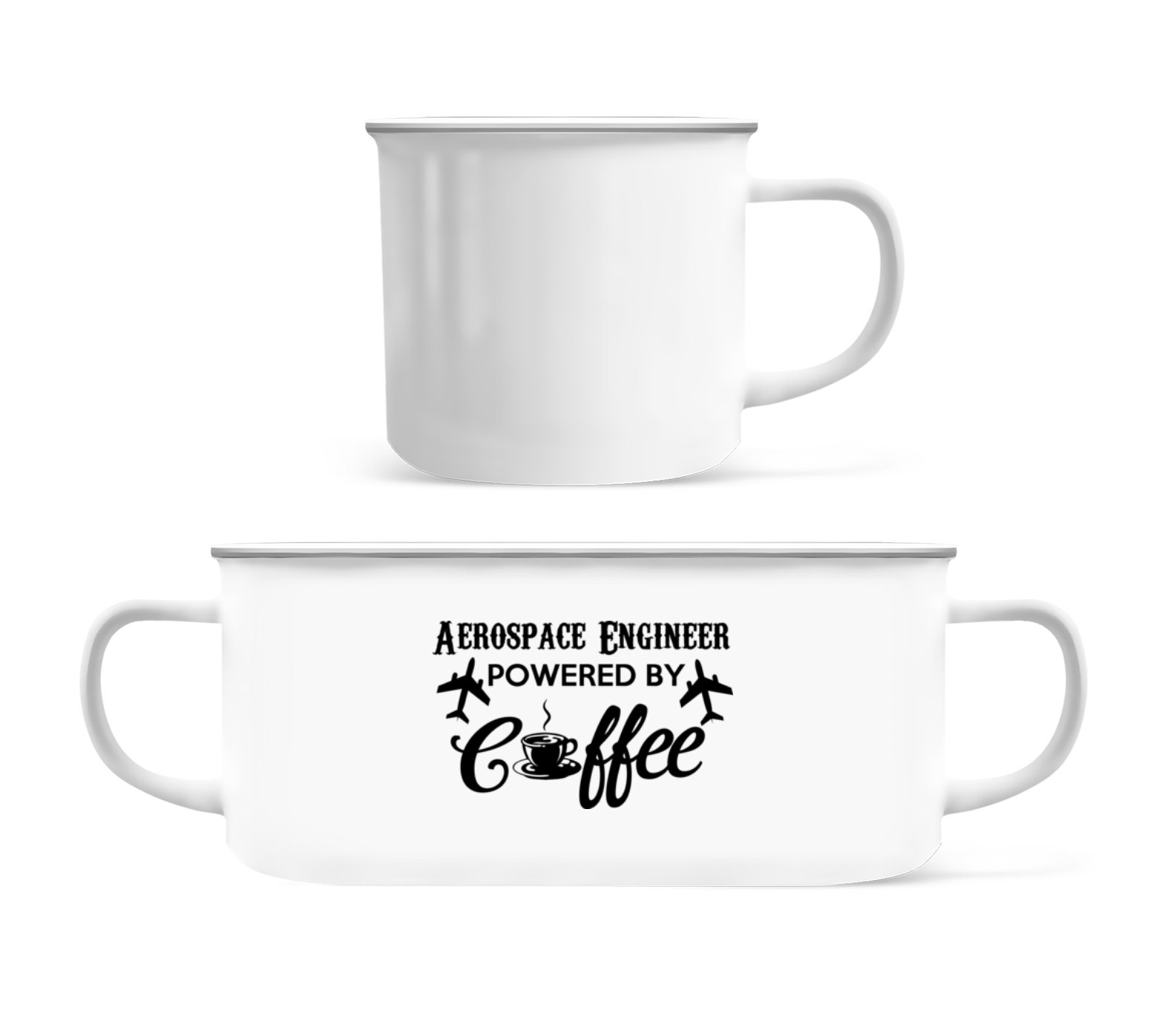 Aerospace Engineer · Tasse Émaillée