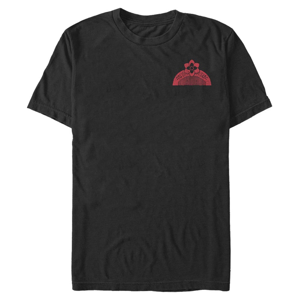 Disney - Mulan - Mulan Comb Pocket - Homme T-shirt - Noir - Devant