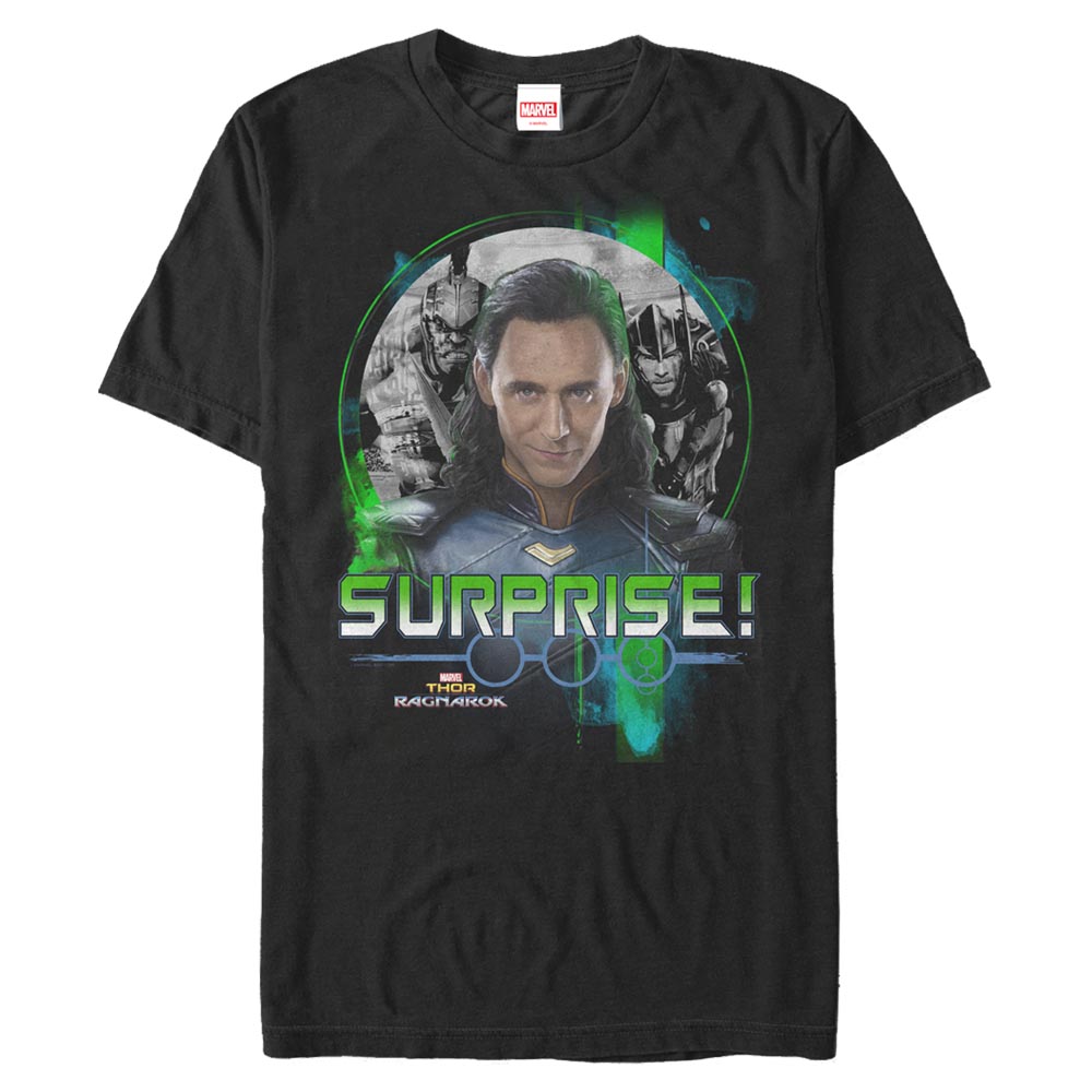 Marvel - Thor Ragnarok - Photo de groupe Loki Returns - Homme T-shirt