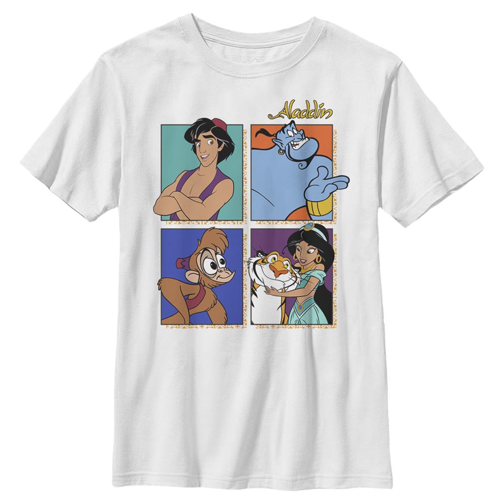 Disney - Aladin - Photo de groupe Four - Enfant T-shirt