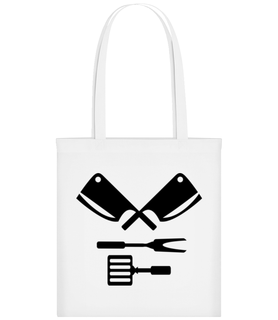 BBQ Equipment Black · Tote Bag