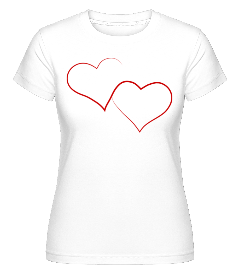 Deux Cœurs ·  T-shirt Shirtinator femme