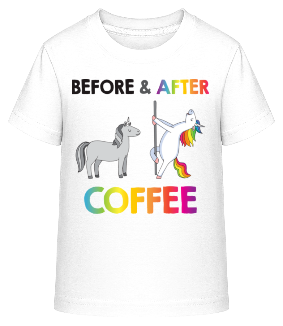 Befor After Coffee · T-shirt shirtinator Enfant
