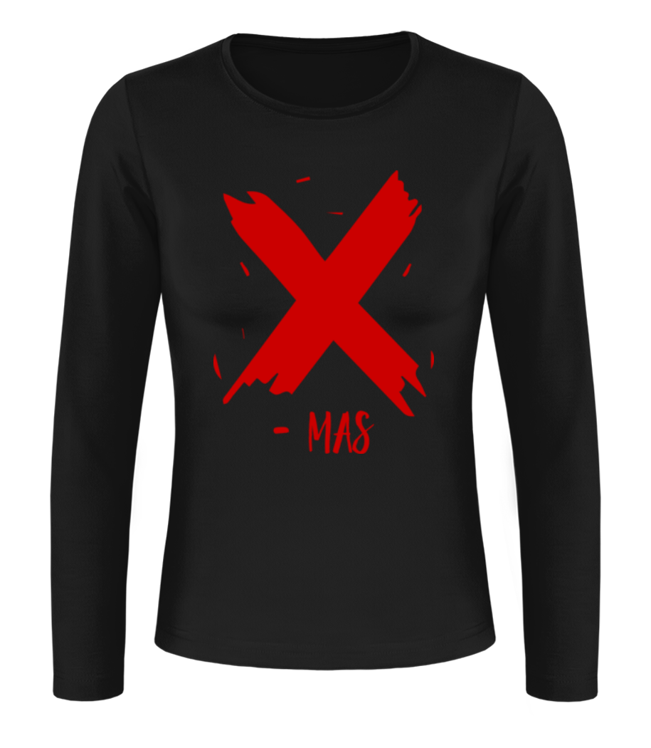 X - MAS · T-shirt à manches longues standard Femme