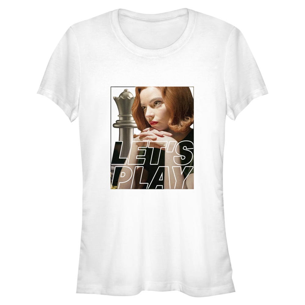 Netflix - Le jeu de la dame - Beth Harmon Let's Play - Femme T-shirt