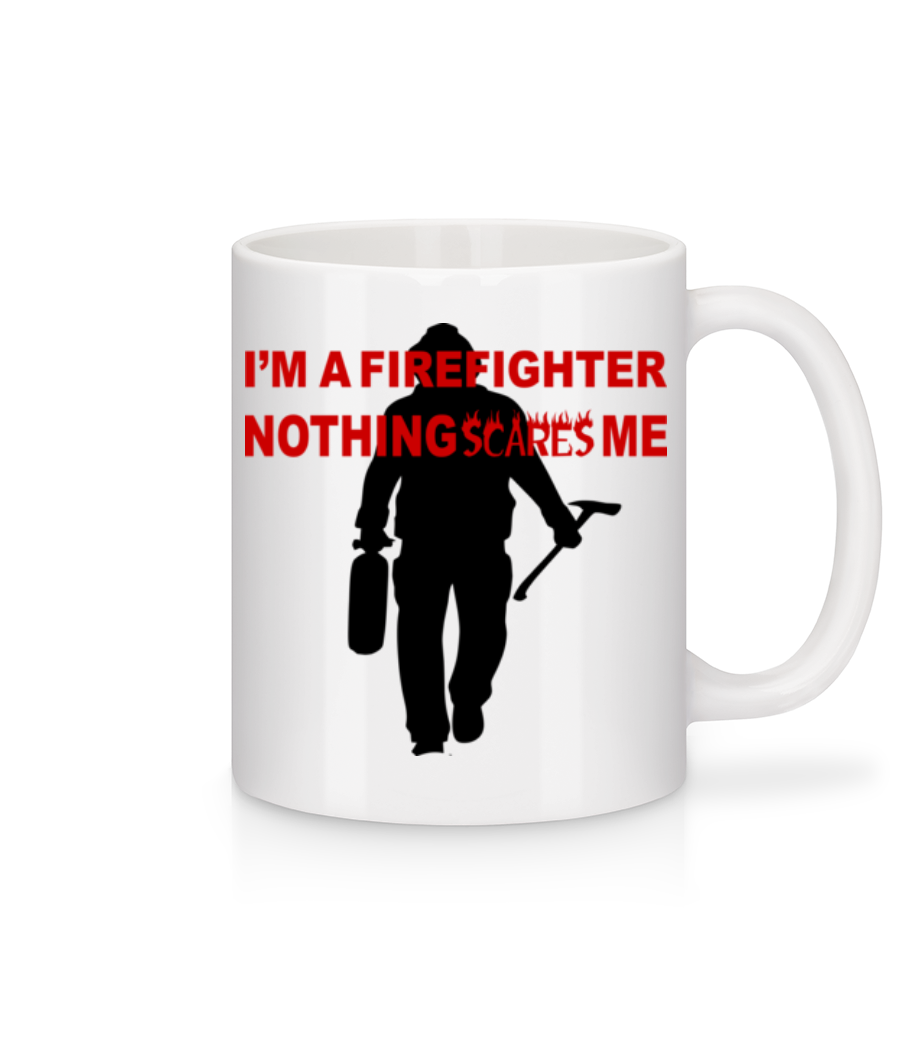 I'm A Firefighter · Mug en céramique blanc