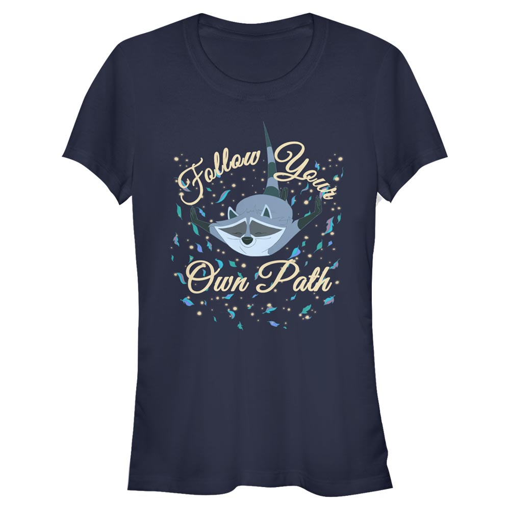 Disney - Pocahontas - Meeko Hawkins Police Department Falling - Femme T-shirt