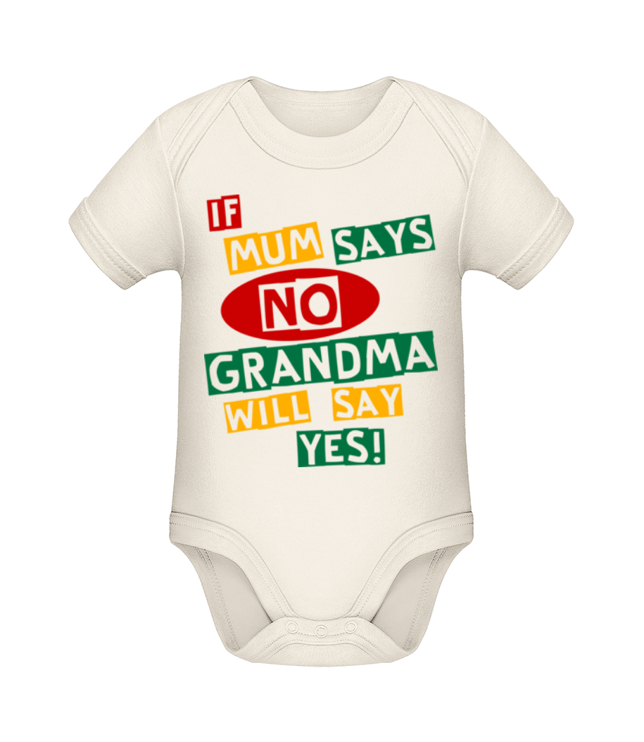 Grandma Will Say Yes · Body manches courtes bio