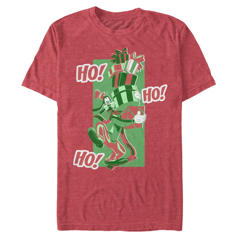 Disney Classics - Mickey Mouse - Dingo Ho Ho A-Hyuk - Christmas - Homme T-shirt